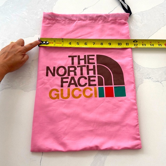 The north face gucci limited edition dust bag never been used 11x17 - Picture 2 of 6